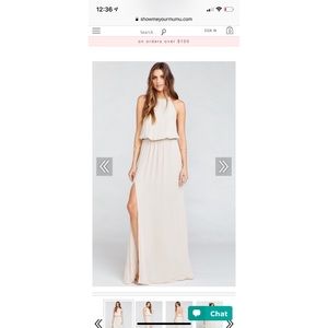 Bridesmaid dress - Show me the ring crisp